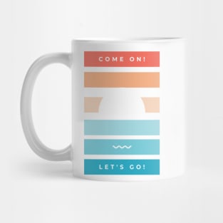 Leggo Beach Tee Mug